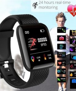 116 Plus Smart Watch Wristband Sports Fitness Blood Pressure Heart Rate Call Message Reminder Android Pedometer D13 Smart Watch