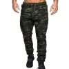 2021 Camouflage Casual Fitness Trousers Mens Winter Warm Drawstring Closure Joggers Camo Jogger Pants Gym Athletic Sweatpants