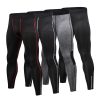 2021 Men Gym Leggings New Men Running Tights Pants Sportswear Quick Dry Breathable Pro Compression Fitness Athletic Trousers XXL