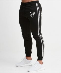 2021 Muscle Fitness Brother Skinny Athletic Pants Running Fitness Pants Slim Fit nan shi ku Custom Processing