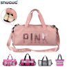 2021 New Cheap Sequins Black Gym Bag Women Shoe Compartment Waterproof Sport Bags For Fitness Training Yoga Bolsa Sac De Sport