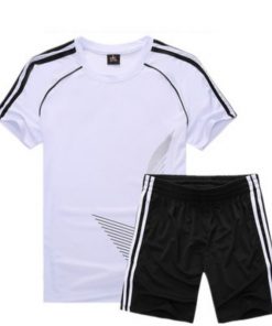 2021 New Soccer Jersey Sports Costumes Clothes Football Kits for Girls Summer Children's Suits Boys Clothing Boys Sets Uniforms