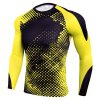 2021 Rashgard Running Shirts Men Compression Workout Shirt Long Sleeve Fitness GYM T Shirt Men Sports Tshirt Skinny Sportswear
