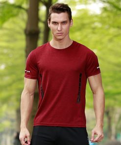 2021 T-shirts Men Summer Tops Reflective Print T shirt Men loose o-neck Short Sleeve Sports Fitness Gym Men Tshirts Plus Size