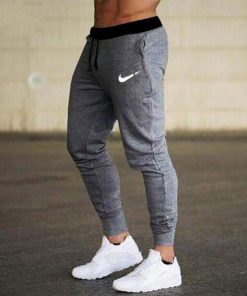 2021 Winter Latest Men's Sports Pants Men's Gym Fitness Bodybuilding Jogging Workout Pants Men's Casual Cotton Pencil Pants