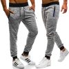 2021 men's athletic pants new fashion athletic pants men's casual pants jogger stretch pants high quality