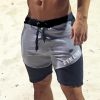 2021 Hot Fashion Men Short Pants Summer Linen Men Shorts Casual Slim Solid Beach Bermuda Shorts