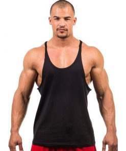 7 Colors Men Tank Top Men Stringer Tank Top Fitness Singlet Sleeveless Shirt Workout Man Undershirt Clothing New
