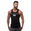ALPHA New fashion cotton sleeveless shirt tank top men fitness shirt men gyms bodybuilding workout gym singlet vest fitness men