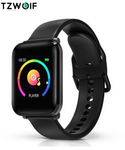 BlitzWolf BW-HL1 Smart Watch Wristband IPS Big Screen 8 Sports Mode IP68 Waterproof Display HR Blood Pressure O2 Fitness Tracker