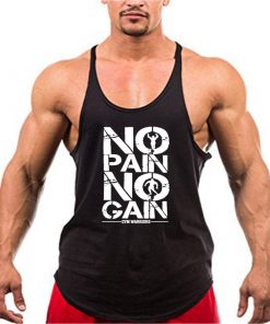 Brand Clothing Muscle Bodybuilding Stringer Tank Top Mens Fitness Singlets Cotton Sleeveless shirt Workout Sportwear Undershirt