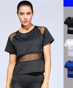 Casual Loose Women White T-Shirt Fitness Running Gym Sports Tops O Neck Short Sleeve T Shirt White Tops Women Tshirt