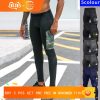 Design New Men's Compression Pants Workout Training Running Tights Athletic Base Layer Cool Dry Pants With Pocket Leggings Man