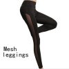 Fashion Quick Dry Women Leggings Sexy Side Mesh Patchwork Ladies Leggings Sexy Slim Elastic Fitness Leggings For Female