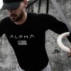 Fitness Brothers Autumn New Products Starting Men Long Sleeve Sports Running Fitness Long Sleeve Men's Elasticity Slim Fit