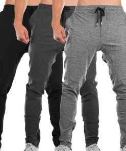 Joggers Pants for Men Athletic Sports Running Workout Pant Casual Pants Pantalon Hombre Elastic Waist band Gym Workout Slim Fit