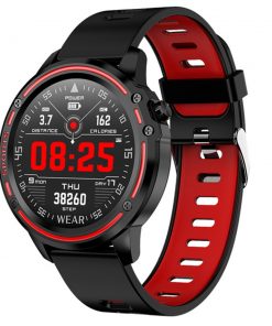 L8 Smart Watch Men Fitness Tracker Heart Rate Blood Pressure Monitoring Smart Bracelet Ip68 Waterproof Sports Smartwatch