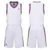 Men Basketball Jersey Sets Breathable Throwback Basketball Team Uniforms Sports jerseys Suit Quick Dry New Design DIY Custom