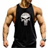 Men Sleeveless Gym Singlet Bodybuilding Fitness Tank Top Vest for Summer GDD99