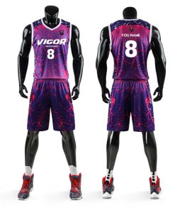 Men Women Basketball Jersey Sets Uniforms Breathable Throwback Basketball Sports Kit Jerseys Shirts Shorts Quick Dry Custom Made