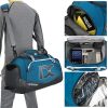 Men Women Gym Bags Dry Wet Seperated Waterproof Handbag 40L Single Shoulder Bag for Football Training Travel Luggage Bags