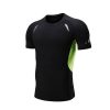 Men's Running Tight T-shirt Quick-drying Short-sleeved training Pro Compress GYM Exercise Fitness Runing tshirt Sports Clothing