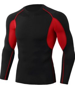 Men's sports T-shirt Man Workout Long Sleeve Fitness Sports Running Yoga Athletic Shirt Top Blouse  football training suit#11