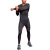 Mens Athletic Pants Compression Running Training Base Layers Skin Sports Tights 456