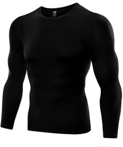 Mens Compression Under Base Layer Top Long Sleeve Tights Sports Running T-shirts CY1 New 2021