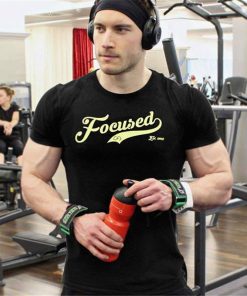 Mens Gym Shirt Quick Dry Fit Sport T Shirt for Men Fitness Jersey Workout Running Tshirt Sports Top Bodybuilding Casual T-shirt