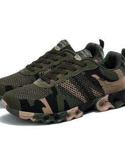 Mesh Breathable summer latest Running gym shoes for women Army Green Autumn winter ladies upper Sneaker