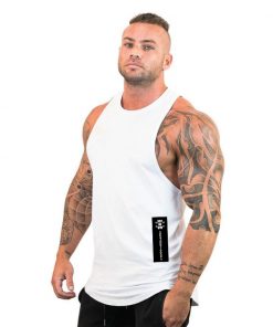 New Men Tank Tops Bodybuilding Stringer Fitness Singlets Gyms Clothing Mens Sleeveless Shirt Vest debardeur homme ropa de hombre