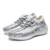 New Men's Casual Shoes Kanye West Designer Men Breathable Flyknit Mesh Antiskidding Gym Running Elastic Sneakers Boost 350