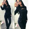 New Pattern Long Sleeve Twinset Leisure Athletic Wear Suit 2 Piece Set Women
