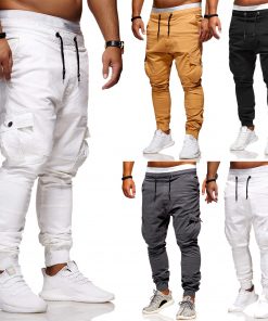 New men's casual pants fashion boys' athletic pants spring and fall 2021 men's straight tube high quality men's jogging pants