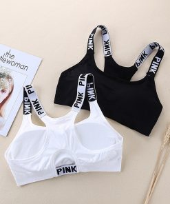 Push Up Sports Top Gym Women Yoga Top For Fitness Cross Strap Womens Gsleeveless Gym Running Top Padded Tank Athletic Vest
