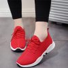 Running Shoes For Women Lace-up Running Sneakers Breathable Mesh Women Fitness Gym Sports Shoes High Quality Women's Shoes  0911