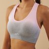 SALSPOR Energy Seamless Women Sports Bra High Elastic Running Sports Yoga Tank Top Sexy Yoga Bra Girls Gym Fitness Top