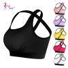 SEXYWG Woman Girls Sports Bra Cross Back Running Gym Vest Top Female Fitness Active Clothing Seamless Brassiere Yoga Sport Bra