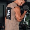 Sleeveless Sport T Shirt Men Gym Running Shirt Sports Tshirt Quick Dry Training Vest Fitness Tank Tops Bodybuilding Sportswear