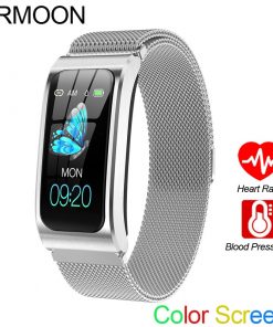 Smart Bracelet AK12 Men Women Heart Rate Band Sleep Monitor Blood Pressure Fitness Tracker Waterproof Color Screen Sports Watch