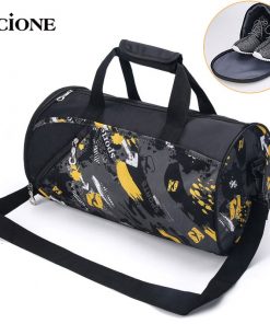 Sports Gym Bag Fitness For Women Men Bags Yoga Nylon Travel Training Ultralight Duffle Shoes Small Sac De Sport 2021 Tas XA6WA