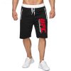Street Fashion UFC Printed Shorts Men's Cotton Casual Shorts Short Athletic Pants