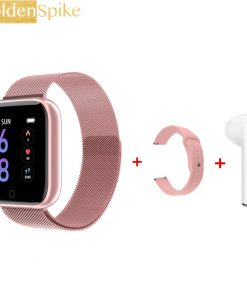 T80 Smart watch Women Men Sports Fashion IP67 Waterproof Activity Fitness Tracker Heart Rate BRIM Smartwatch VS P68 P70 Bracelet