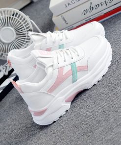 Tennis Shoes For Women 2021 Tenis Feminino Air Cushion Breathable Sneakers Lace-up Outdoor Gym Sport Shoes Athletic Trainers