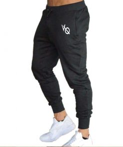 VQ Muscle Fitness Brother Sports And Leisure Slim Fit Pants Running Fitness Cotton Athletic Pants Stretch Factory Direct