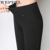 WEPBEL Women Leggings High Waist Slim Casual Fashion Black Autumn Winter Ladies Female Long Legging