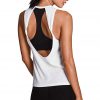 Women Activewear Sexy Open Back Yoga Shirt Workout Sports Gym Tank Tops Vest women yoga tops new 2021