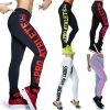 Women High Waist printed Pants Slim Skinny Gym Running Fitness Leggings Pants Workout Clothes sweatpants 2021 Bottoms