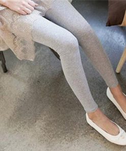 Women Leggings Stretch Modal Cotton High Waist Comfortable Elastic Skinny Pants